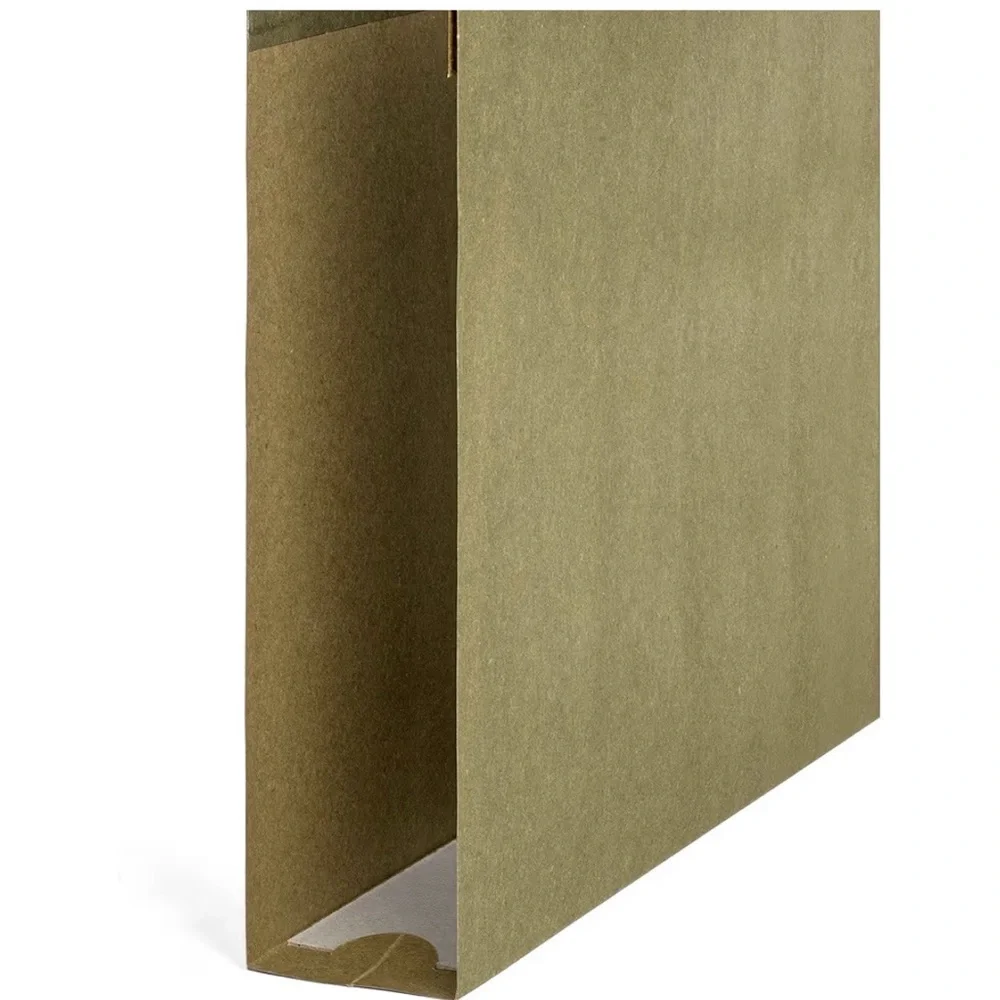 48 Pack Olive Green 2” Expanding File Folder 8.5”x11” (A230)